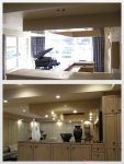 Before & After Photos, Drop Down Ceiling, Italian Venetian Plaster, Venetian Plaster,  Bella Faux Finishes, Sioux Falls, SD