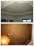 Before & After Photos, Tray Ceilings, Italian Finishes,  Bella Faux Finishes, Sioux Falls, SD