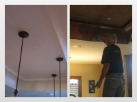 Before & After Photos, Tray Ceilings, Italian Finishes, Mark Nordgren, Bella Faux Finishes, Sioux Falls, SD