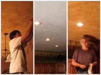 Before & After Photos, Tray Ceilings, Italian Venetian Plaster, Venetian Plaster, David Nordgren, Mark Nordgren,  Bella Faux Finishes, Sioux Falls, SD