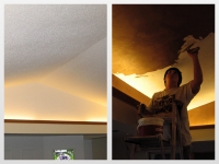 Before & After Photos, Vaulted Ceiling, Italian Finishes, David Nordgren, Bella Faux Finishes, Sioux Falls, SD