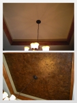 Before & After Photos, Tray Ceilings, Italian Finishes, Bella Faux Finishes, Sioux Falls, SD