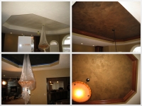 Before & After Photos, Tray Ceilings, Italian Finishes, Faux Finishes, Bella Faux Finishes, Sioux Falls, SD