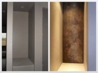 Before & After Photos, Niches, Italian Finishes, Bella Faux Finishes, Sioux Falls, SD