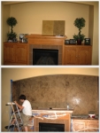 Before & After Photos, Niches, Italian Finishes, David Nordgren, Bella Faux Finishes, Sioux Falls, SD