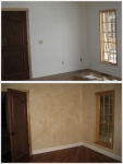 Before & After Photos, Bedroom Walls, Italian Finishes, Bella Faux Finishes, Sioux Falls, SD
