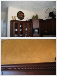 Before & After Photos, Kitchen Walls, Italian Finishes, Bella Faux Finishes, Sioux Falls, SD