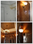 Before & After Photos, Dining Room, Walls, Pan Ceiling, Italian Venetian Plaster, Venetian Plaster, Bella Faux Finishes, Sioux Falls, SD