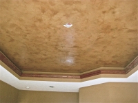 Tray Ceiling, Italian Venetian Plaster, Venetian Plaster, Bella Faux Finishes, Sioux Falls, SD