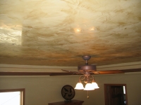 Tray Ceiling, Italian Venetian Plaster, Venetian Plaster, Bella Faux Finishes, Sioux Falls, SD