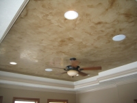 Tray Ceiling, Italian Venetian Plaster, Venetian Plaster, Bella Faux Finishes, Sioux Falls, SD