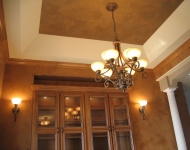 Tray Ceiling, Italian Finishes, Bella Faux Finishes, Sioux Falls, SD