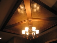 Entryway Ceiling, Italian Finishes, Bella Faux Finishes, Sioux Falls, SD