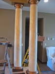 Columns, Italian Venetian Plaster, Venetian Plaster, Bella Faux Finishes, Sioux Falls, SD