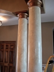 Columns, Italian Venetian Plaster, Venetian Plaster, Bella Faux Finishes, Sioux Falls, SD