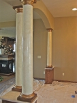 Columns, Italian Venetian Plaster, Venetian Plaster, Bella Faux Finishes, Sioux Falls, SD