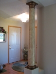 Columns, Italian Venetian Plaster, Venetian Plaster, Bella Faux Finishes, Sioux Falls, SD