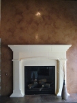 Fireplace, Italian Venetian Plaster, Venetian Plaster, Bella Faux Finishes, Sioux Falls, SD
