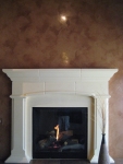 Fireplace, Italian Venetian Plaster, Venetian Plaster, Bella Faux Finishes, Sioux Falls, SD