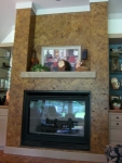 Fireplace, Italian Finishes, Bella Faux Finishes, Sioux Falls, SD