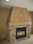 Fireplace, Italian Finishes, Bella Faux Finishes, Sioux Falls, SD