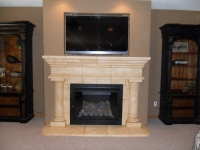 Fireplace, Italian Finishes, Faux Finishes, Bella Faux Finishes, Sioux Falls, SD