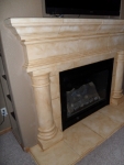 Fireplace, Italian Finishes, Faux Finishes, Bella Faux Finishes, Sioux Falls, SD