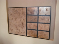 Sample Boards, Italian Finishes, Niche, Bella Faux Finishes, Sioux Falls, SD