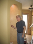 Niche, Italian Venetian Plaster, Venetian Plaster, Mark Nordgren, Bella Faux Finishes, Sioux Falls, SD