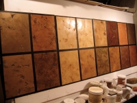 Sample Boards, Italian Finishes, Bella Faux Finishes, Sioux Falls, SD