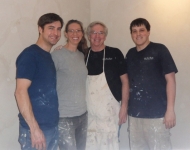 Bella Faux Finishes, Italian Venetian Plaster Project,  James Kirkpatrick, Shayna Kirkpatrick, Mark Nordgren, David Nordgren