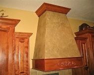 Kitchen Range Hood, Italian Finishes, Bella Faux Finishes, Sioux Falls, SD