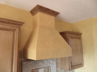 Kitchen Range Hood, Faux Finishes, Bella Faux Finishes, Sioux Falls, SD