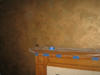 Family Room Accent Wall, Italian Finishes, Faux Finishes, Bella Faux Finishes, Sioux Falls, SD