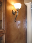 Dining Room Wall, Italian Venetian Plaster, Venetian Plaster, Bella Faux Finishes, Sioux Falls, SD