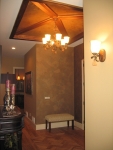 Entryway Walls, Italian Finishes, Faux Finishes, Bella Faux Finishes, Sioux Falls, SD