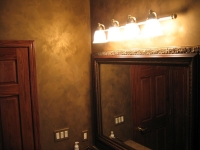 Bathroom Walls, Italian Finishes, Faux Finishes, Bella Faux Finishes, Sioux Falls, SD