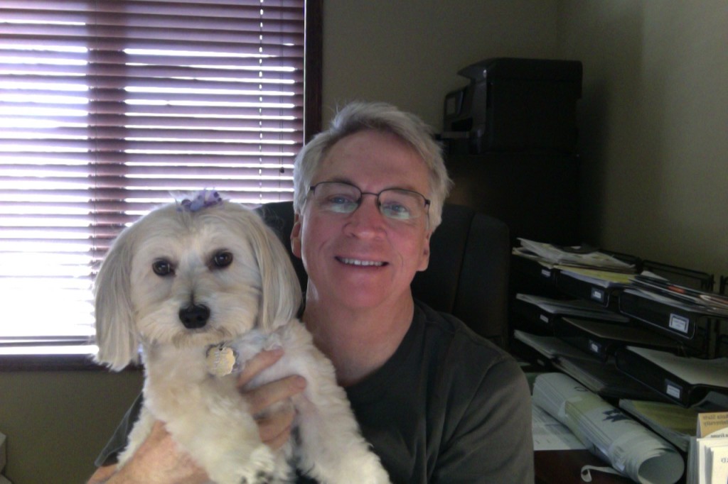 Mark Nordgren with Bella