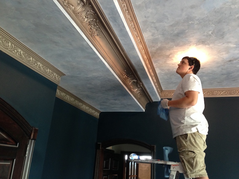 BellaFauxFinishes-TriColor Venetian Plaster